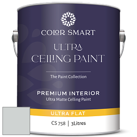COLOR SMART CS 758 ULTRA CEILING PAINT ультраматовая краска цвет NCS S 1502-B50G 
