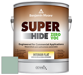 Benjamin Moore 355 Super Hide Zero Voc Interior Flat краска цвет 633 Appalachian Trail