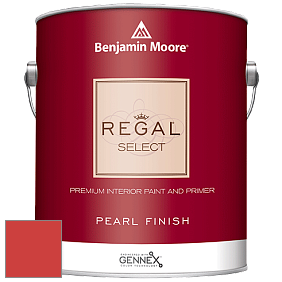 Benjamin Moore 550 Regal Select Waterborne Interior Pearl Finish краска цвет 2011-10 Orange