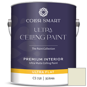 Краска COLOR SMART CS 758 ULTRA CEILING PAINT ультраматовая краска цвет 533 Calming Aloe