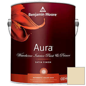 Краска Aura Waterborne Interior Satin Finish (526) цвет 380 Stanhope Yellow