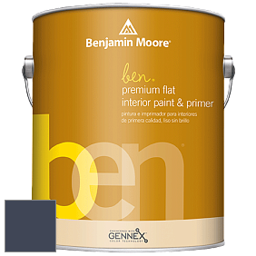 Benjamin Moore Ben W625 Premium Interior Latex Flat краска цвет 2063-10 Old Navy