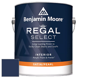 Benjamin Moore 550 Regal Select Waterborne Interior Pearl Finish краска цвет RAL 5003 