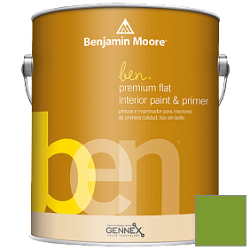 Краска Ben Premium Interior Latex Flat (W625) цвет 2029-20 Baby Fern