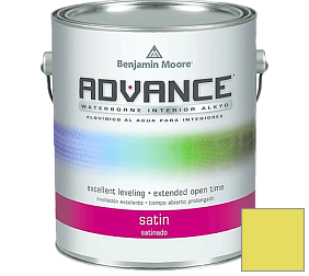 Краска Benjamin Moore 792. Advance Interior Paint-Satin эмаль цвет 2025-40 Limelight