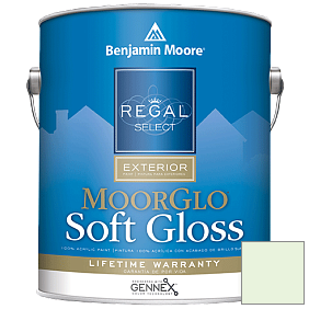 Краска Regal Select Exterior Paint-Moor GloSoft Gloss Finish (W096) цвет 2032-70 Lime Sorbet