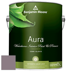 Benjamin Moore Aura 528 Waterborne Interior Semi-gloss Finish краска цвет NCS S 5010-R30B 