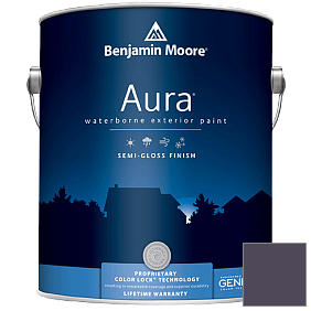 Краска Aura Waterborne Exterior Semi-Gloss Finish (632) цвет 2070-20 Plum Royale