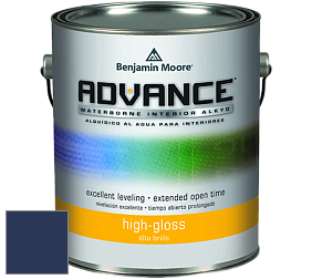 Benjamin Moore 794 Advance Interior Paint-High Gloss глянцевая алкидная эмаль цвет RAL 5003 