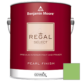 Краска Benjamin Moore 550 Regal Select Waterborne Interior Pearl Finish краска цвет 558 Killala Green