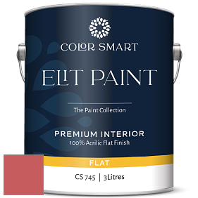 COLOR SMART CS 745 ELIT PAINT глубокоматовая моющаяся краска цвет 2008-30 Raspberry Blush