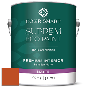 COLOR SMART CS 619 SUPREM ECO PAINT матовая краска цвет RAL 2001 