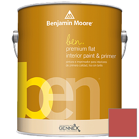 Краска Ben Premium Interior Latex Flat (W625) цвет 1307 Geranium