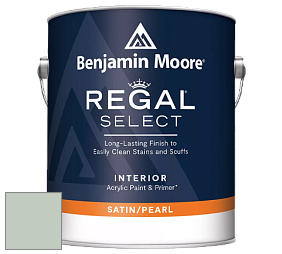 Benjamin Moore 550 Regal Select Waterborne Interior Pearl Finish краска цвет 458 Sage Tint