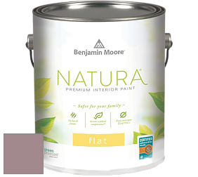 Benjamin Moore 512 Natura Interior Flat Finish матовая краска цвет 1251 Mulberry Wine