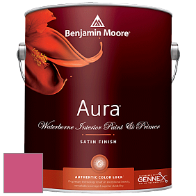 Benjamin Moore Aura 526 Waterborne Interior Satin Finish покрытие цвет NCS S 1070-R20B 