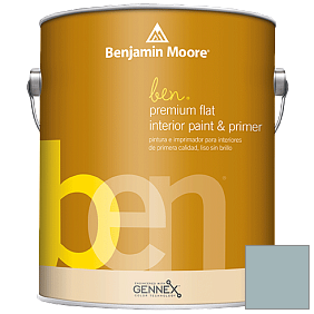 Краска Ben Premium Interior Latex Flat (W625) цвет 2136-50 Colorado Gray