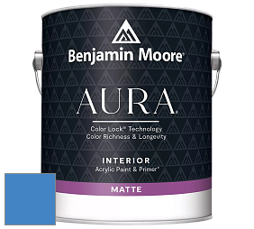 Benjamin Moore Aura 522 Interior Paint - Matte краска цвет NCS S 2060-R80B 