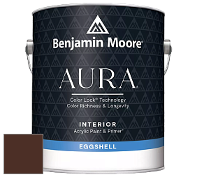 Benjamin Moore Aura 524 Waterborne Interior Eggshell Finish краска цвет RAL 8016 