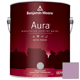 Краска Aura Waterborne Exterior Satin Finish (631) цвет 1370 Victorian Purple