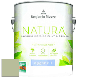 Benjamin Moore 513 Natura Interior Eggshell Finish краска с блеском цвет NCS S 2020-G40Y 