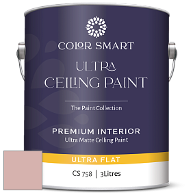 COLOR SMART CS 758 ULTRA CEILING PAINT ультраматовая краска цвет 2094-50 Desert Rose