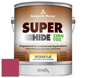 Benjamin Moore 355 Super Hide Zero Voc Interior Flat краска цвет 2086-20 Rose Parade