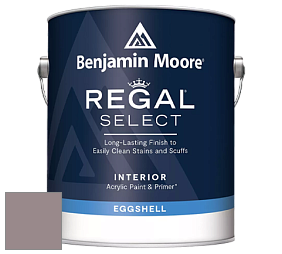 Benjamin Moore 549 Regal Select Waterborne Interior Eggshell Finish краска цвет 2114-40 Wet Concrete