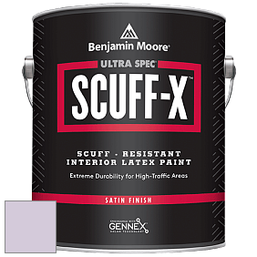Benjamin Moore 486 Ultra Spec SCUFF-X Interior Satin Finish краска цвет 2072-60 Beach Plum