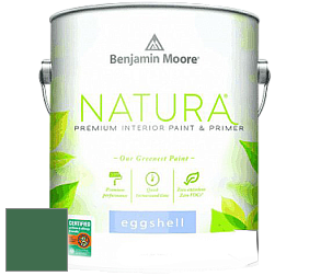 Benjamin Moore 513 Natura Interior Eggshell Finish краска с блеском цвет 2038-10 Celtic Green