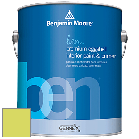 Benjamin Moore Ben W626 Premium Interior Latex Eggshell краска цвет 2026-40 Apple Green