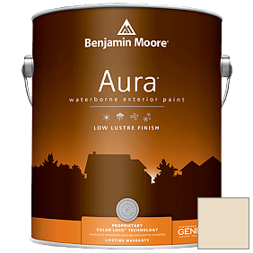 Краска Aura Waterborne Exterior Low Lustre Finish (634) цвет 956 Palace White