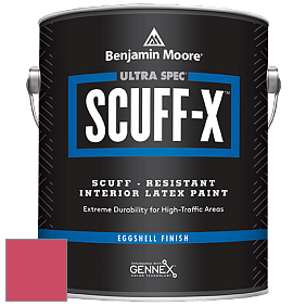 Benjamin Moore 485 Ultra Spec SCUFF-X Interior Eggshell Finish краска цвет 2000-30 Red Tulip