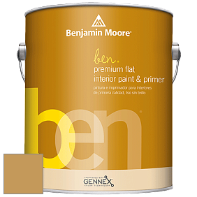 Benjamin Moore Ben W625 Premium Interior Latex Flat краска цвет 2152-30 Autumn Gold