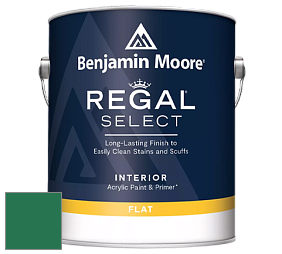 Benjamin Moore 547 Regal Select Waterborne Interior Flat Finish краска цвет NCS S 4050-G 
