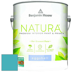 Benjamin Moore 513 Natura Interior Eggshell Finish краска с блеском цвет 760 Baltimore Sky