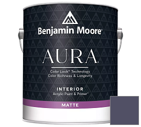 Краска Benjamin Moore Aura Interior Paint - Matte (522) цвет 2069-20 Blackberry Wine