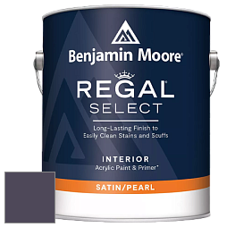 Benjamin Moore 550 Regal Select Waterborne Interior Pearl Finish краска цвет 2070-20 Plum Royale