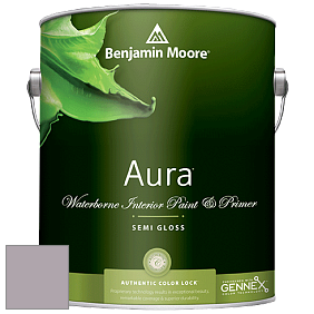 Benjamin Moore Aura 528 Waterborne Interior Semi-gloss Finish краска цвет AF-620 