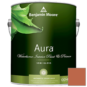 Краска Aura Waterborne Interior Semi-gloss Finish (528) цвет 070 Topaz