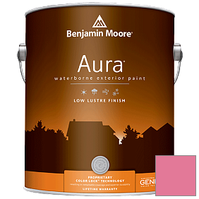 Краска Aura Waterborne Exterior Low Lustre Finish (634) цвет 2000-40 Strawberry Shortcake