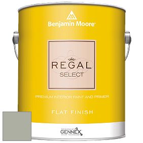 Benjamin Moore 547 Regal Select Waterborne Interior Flat Finish краска цвет NCS S 3005-G50Y 