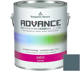Краска Benjamin Moore 792. Advance Interior Paint-Satin эмаль цвет 1659 Spellbound