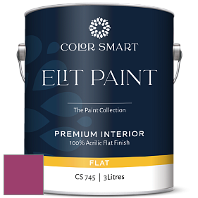 COLOR SMART CS 745 ELIT PAINT глубокоматовая моющаяся краска цвет 2077-20 Gypsy Pink