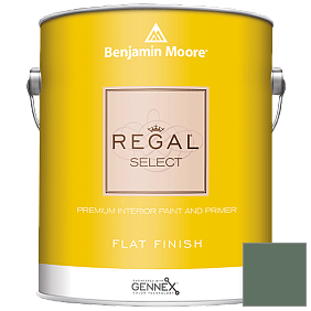 Краска Regal Select Waterborne Interior Flat Finish (547) цвет 637 Gothic Green