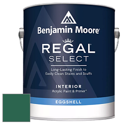 Benjamin Moore 549 Regal Select Waterborne Interior Eggshell Finish краска цвет 2046-10 Calypso Green