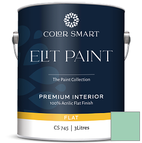 Краска COLOR SMART CS 745 ELIT PAINT глубокоматовая моющаяся краска цвет 585 Lady Liberty