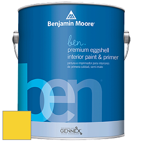Benjamin Moore Ben W626 Premium Interior Latex Eggshell краска цвет NCS S 0570-G90Y 