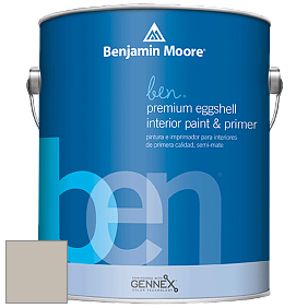 Benjamin Moore Ben W626 Premium Interior Latex Eggshell краска цвет 861 Shale