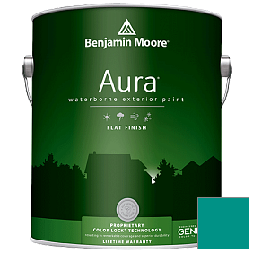Краска Aura Waterborne Exterior Flat Finish (629) цвет 665 Gulf Shores